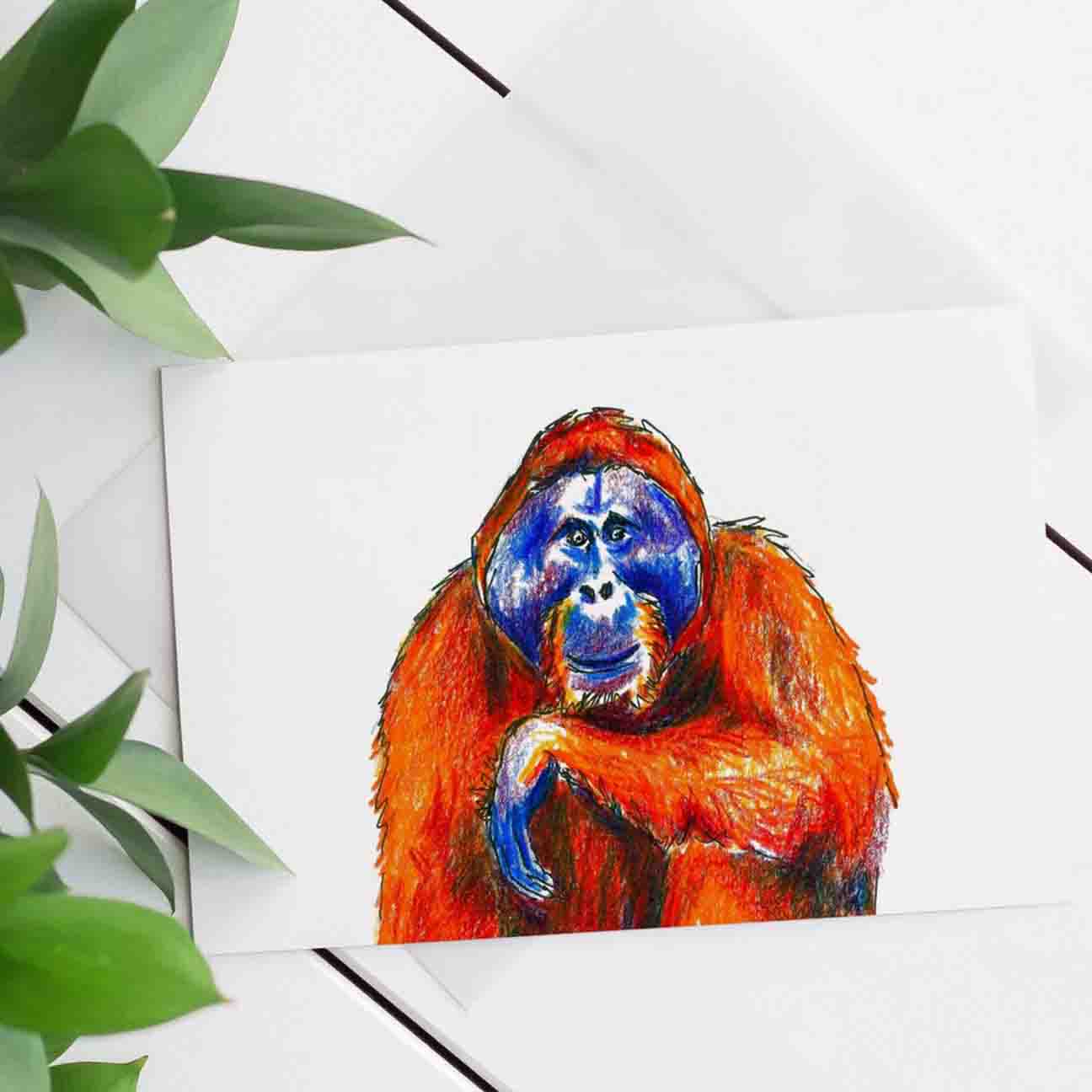 Orangutan Art Print