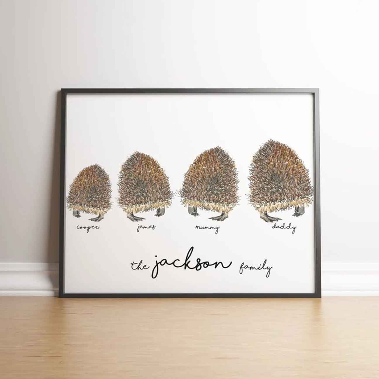 Our Little Family – Printable Custom Family Print