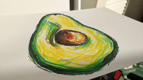 Avocado Art Print