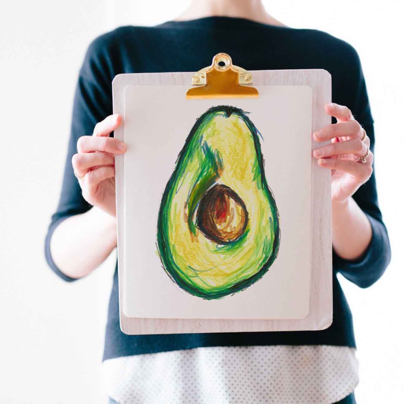 Avocado Art Print