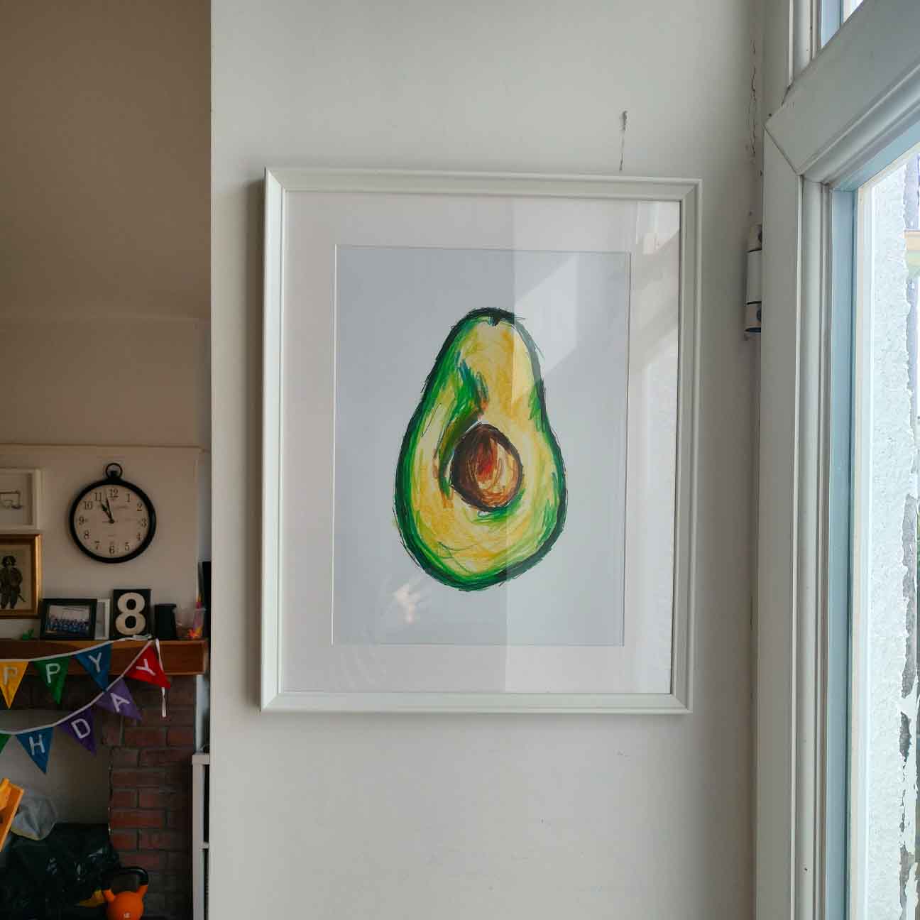 Avocado Art Print