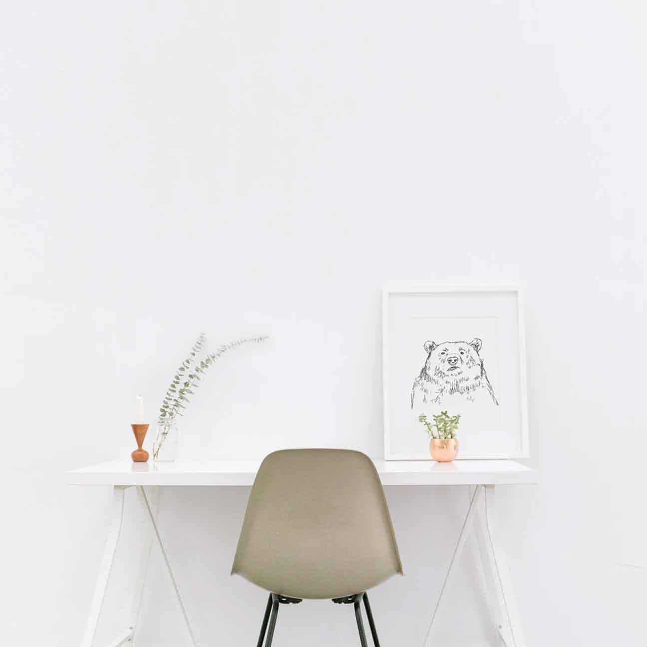 Starey Beary - Bear Art Print