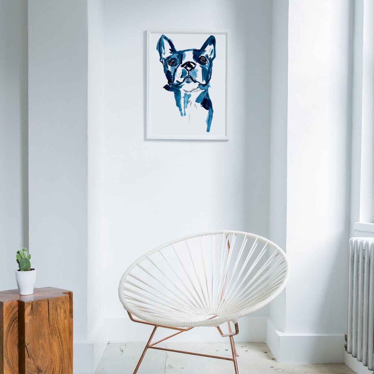 Boston Terrier Portrait - Print