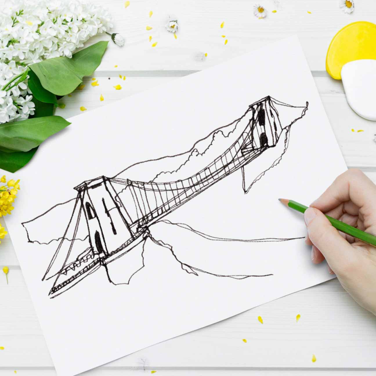 Bristol Suspension Bridge - Art Print