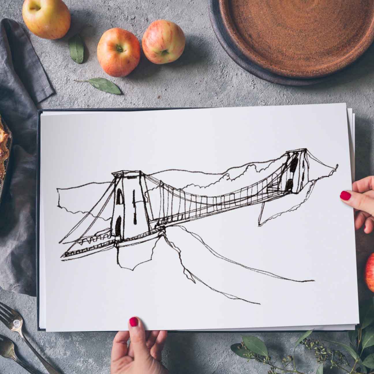 Bristol Suspension Bridge - Art Print