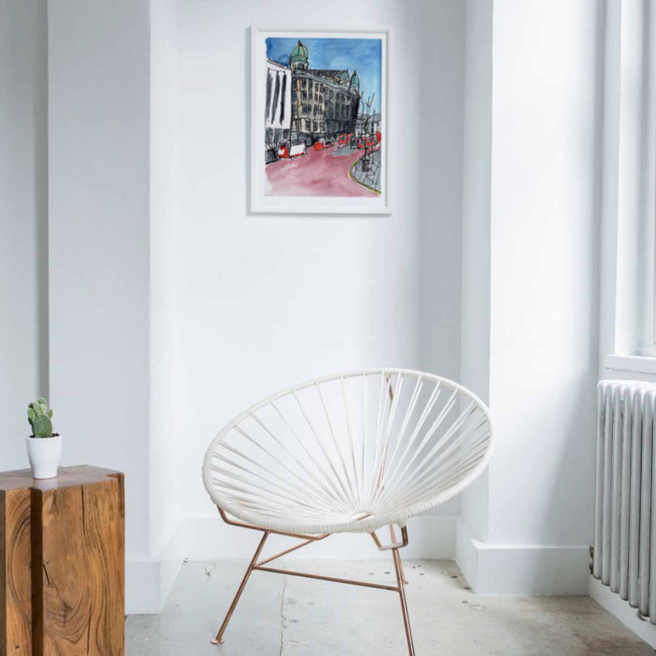 Donegall Square West, Belfast - Print