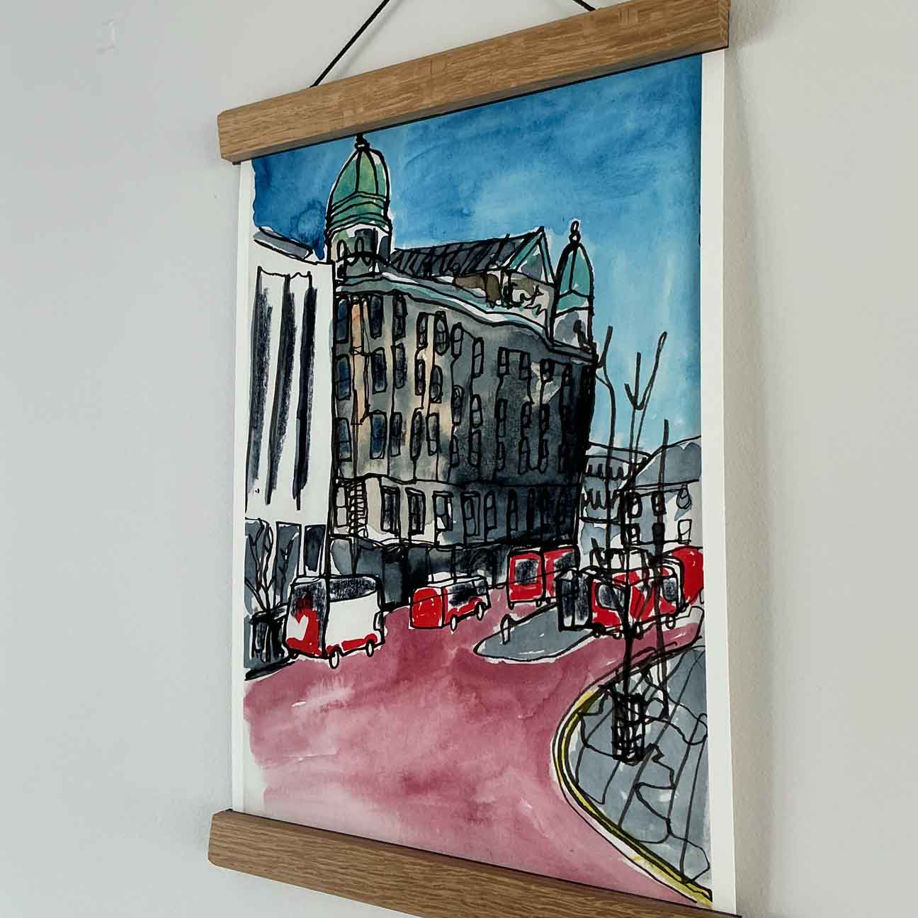 Donegall Square West, Belfast - Print