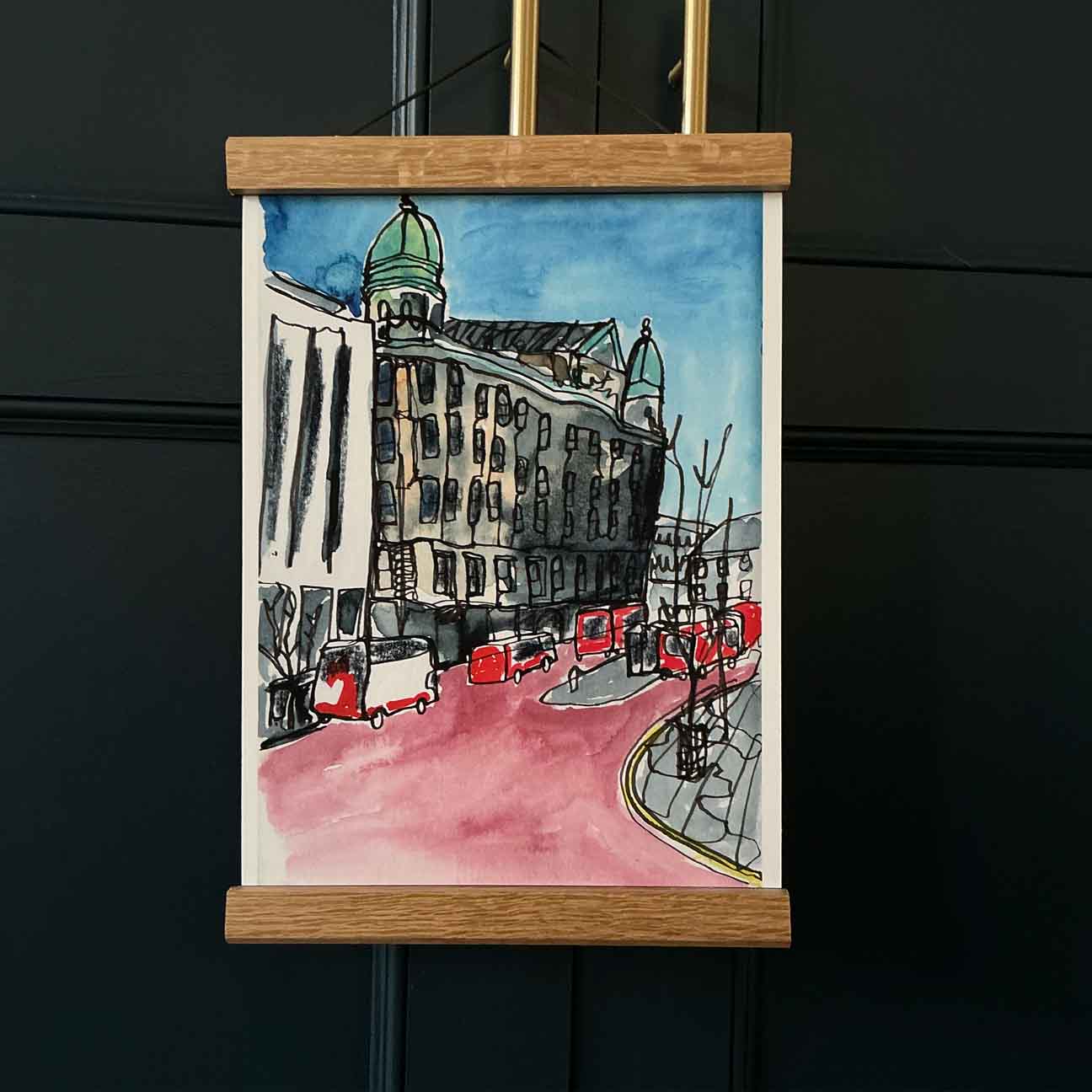 Donegall Square West, Belfast - Print