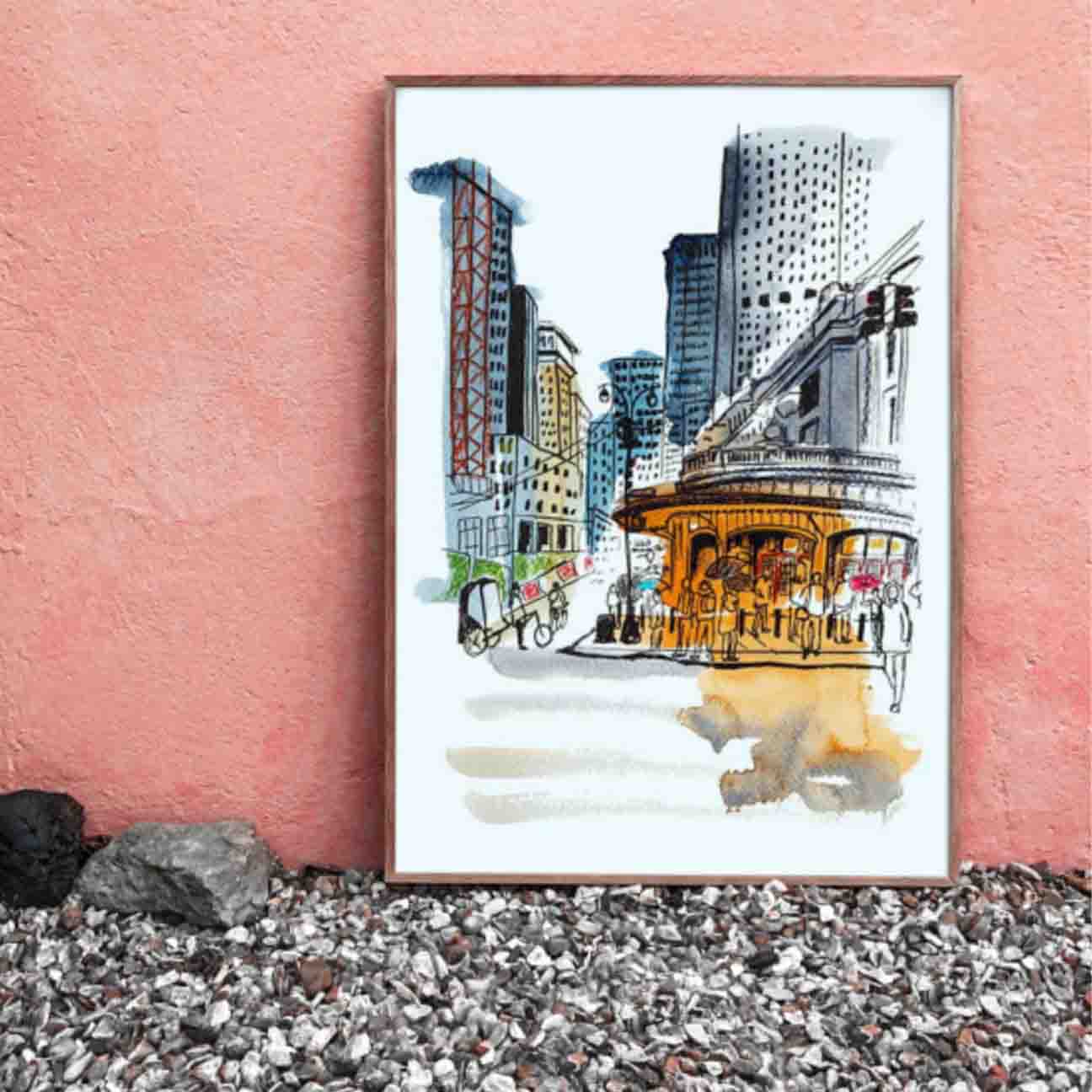 Grand Central Station NYC Art Print