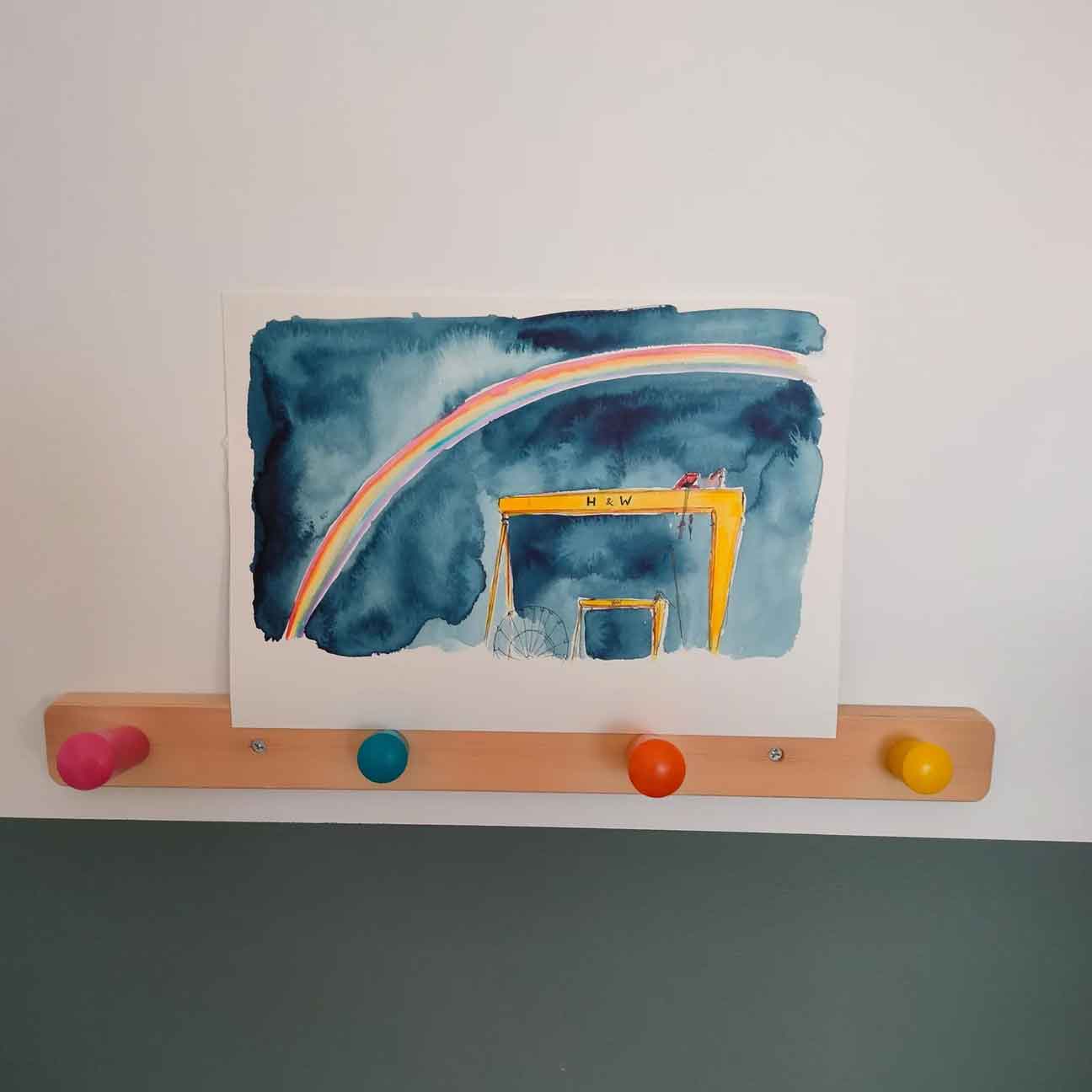 Belfast’s Promise - Original Watercolour painting