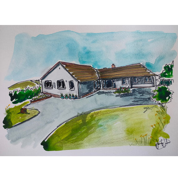 Custom House Portrait