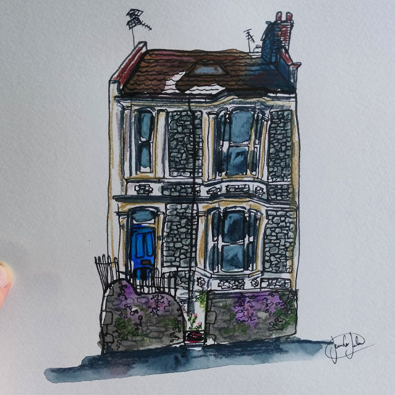 Custom House Portrait