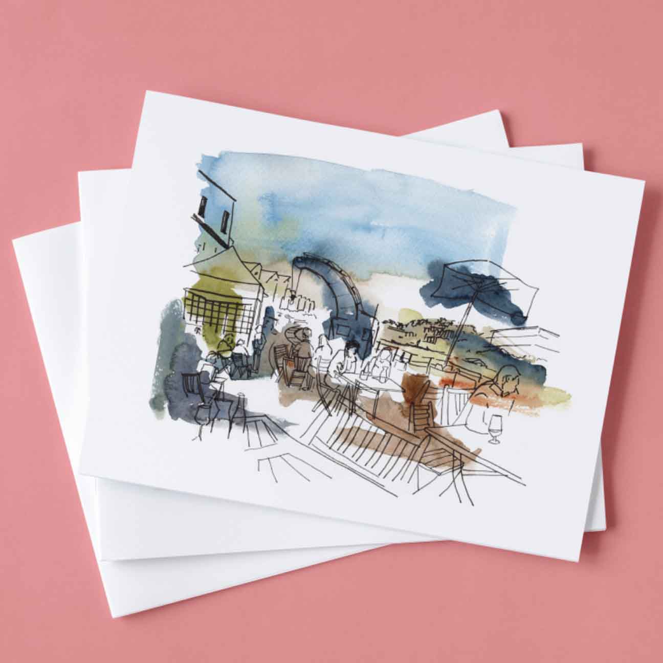Dinner by the Docks - Print