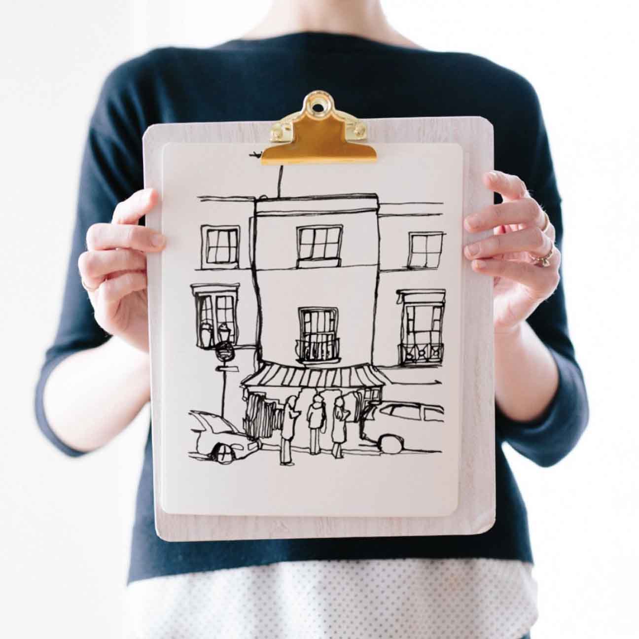 89 Portobello road art print