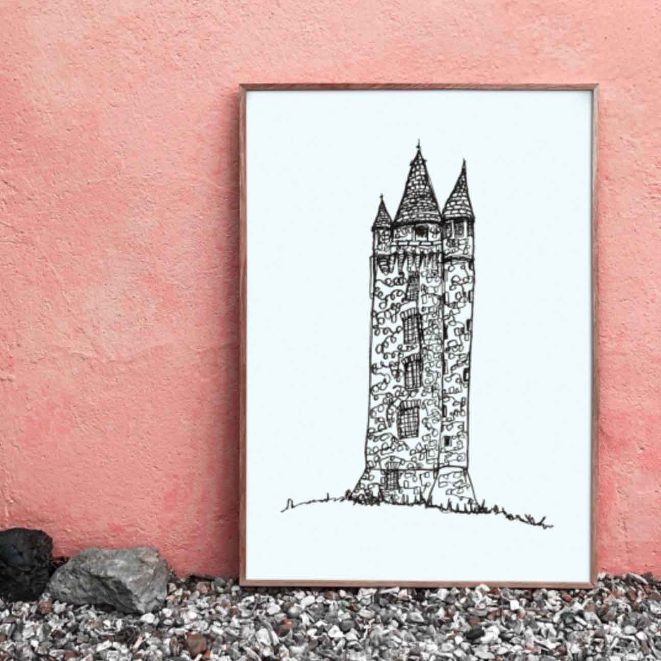 Scrabo Tower - Art Print