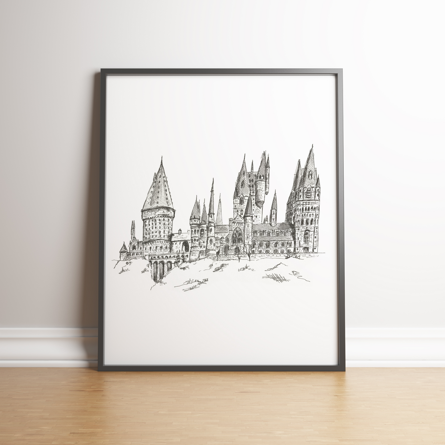 Hogwarts Art Print