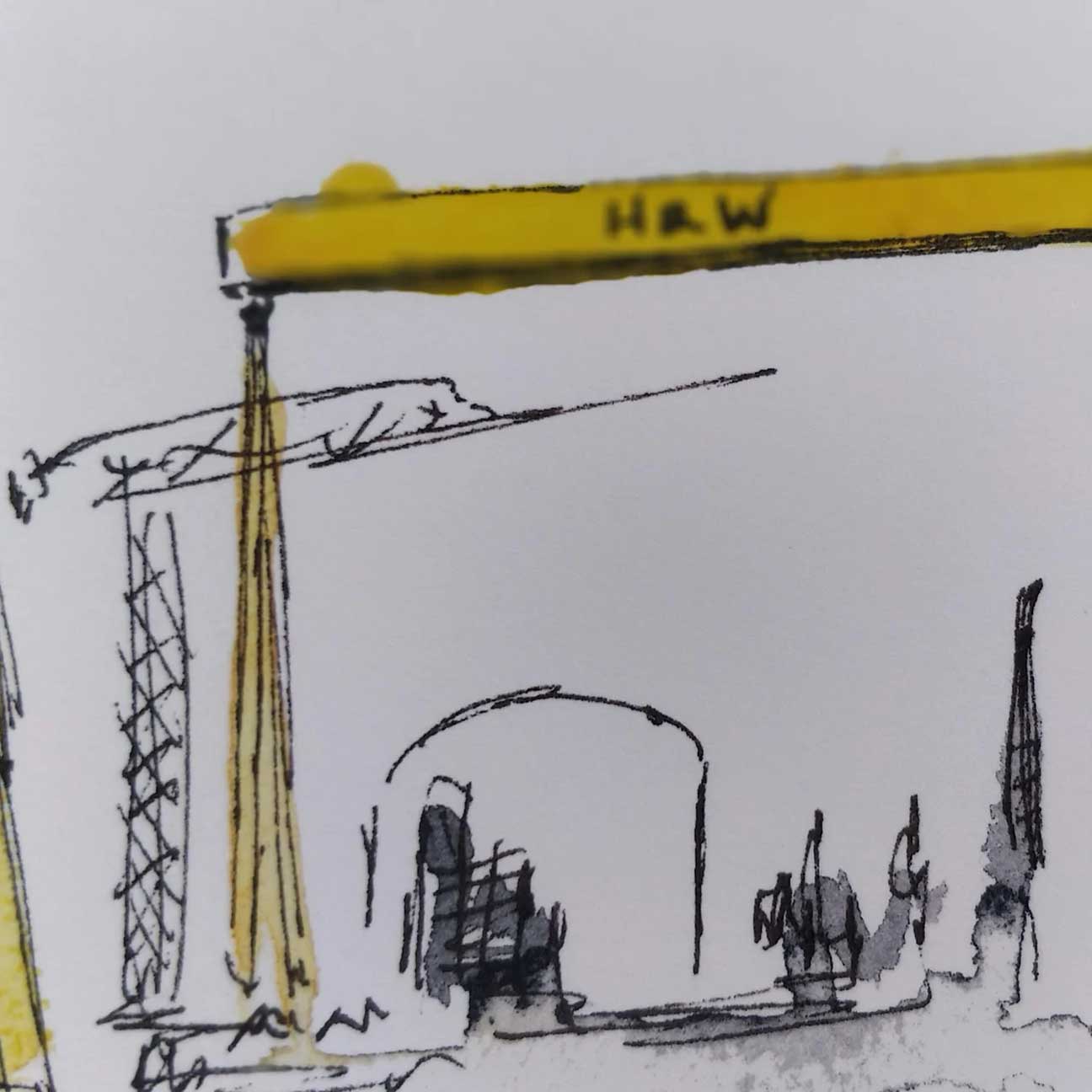 Harland and Wolff Art Print