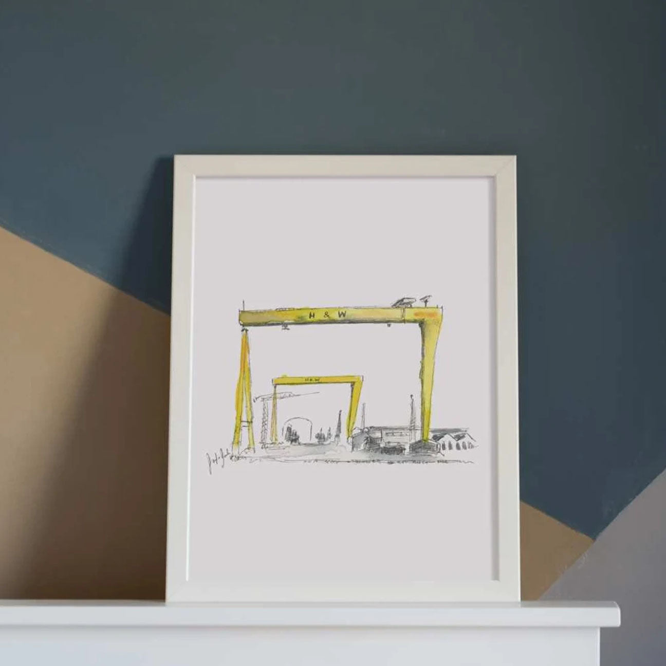 Harland and Wolff Art Print