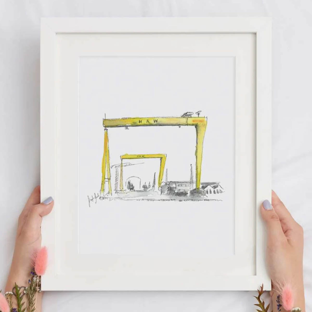 Harland and Wolff Art Print