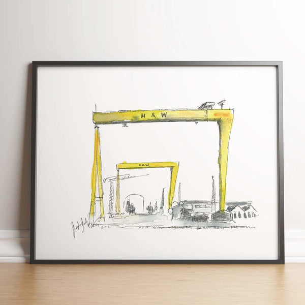 Harland and Wolff Art Print
