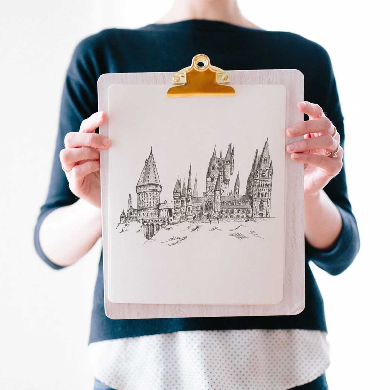 Hogwarts Art Print