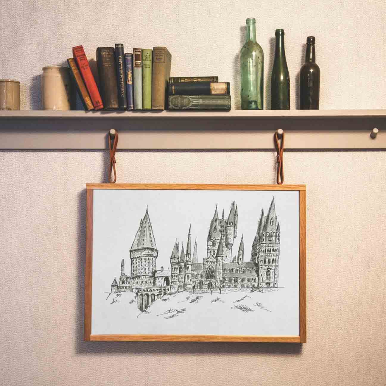 Hogwarts Art Print