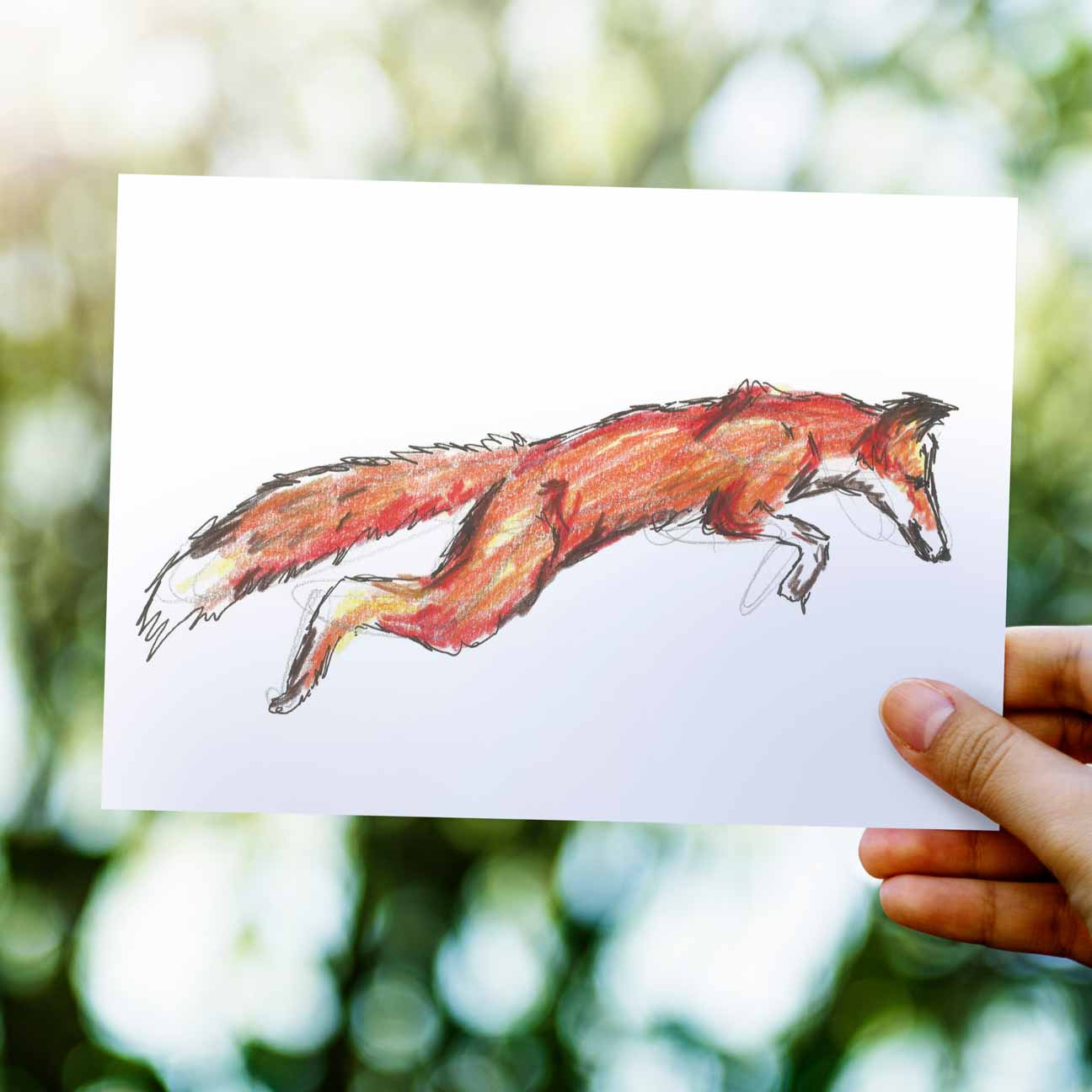 Foxy Frolic - Print