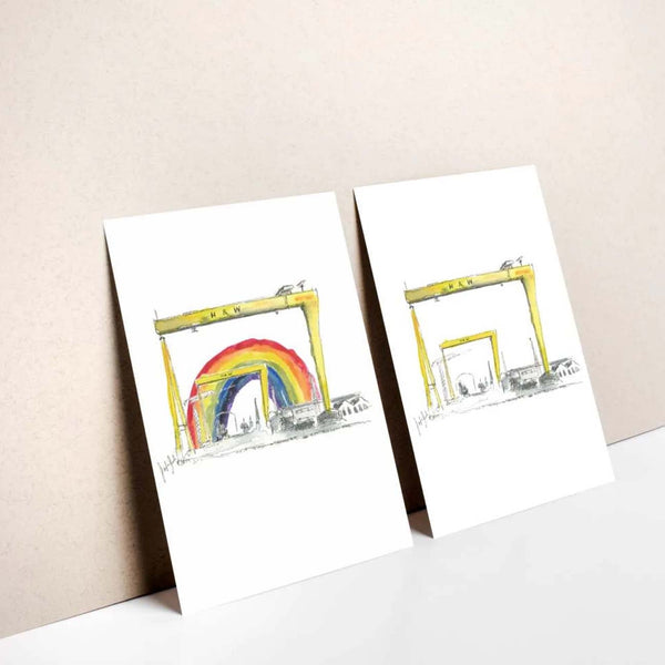 Rainbow Harland & Wolff Cranes
