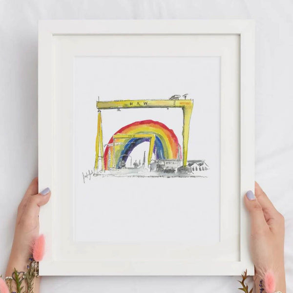 Rainbow Harland & Wolff Cranes
