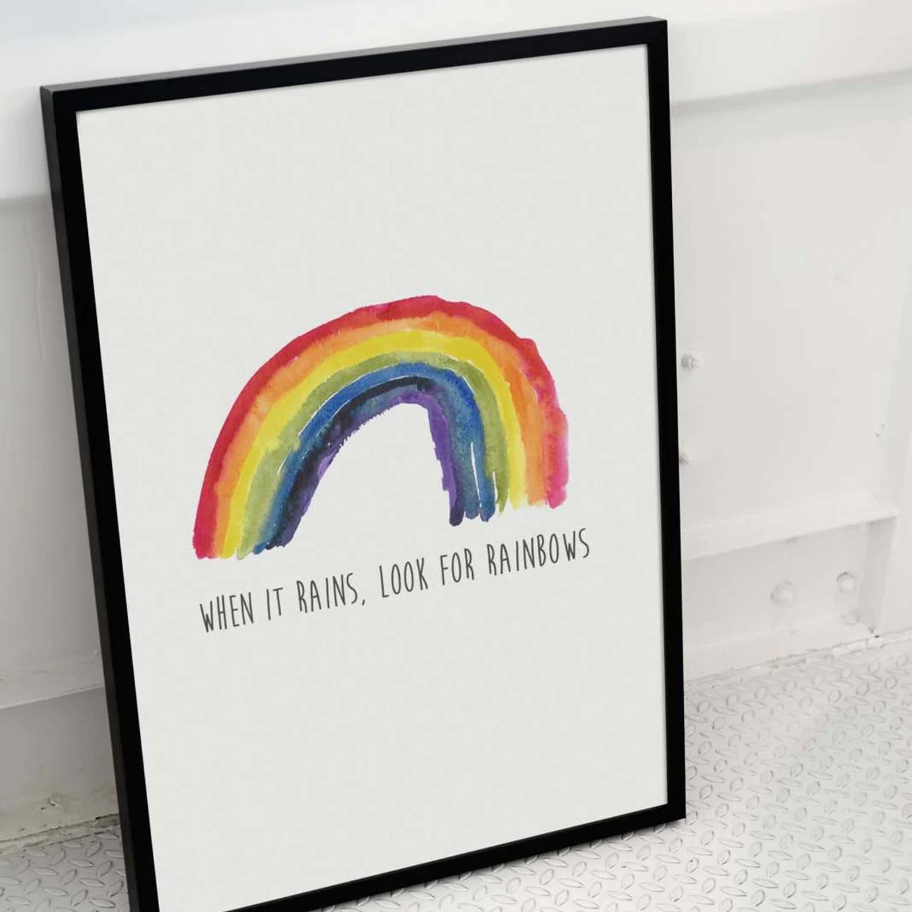 When it rains, look for rainbows