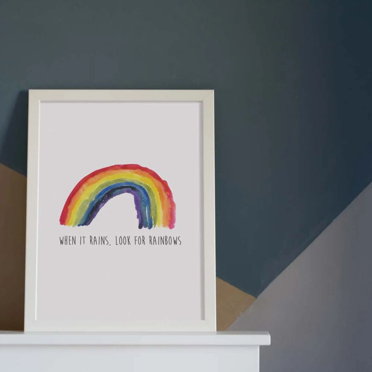 When it rains, look for rainbows