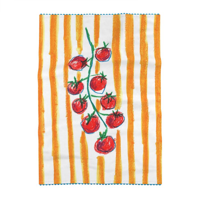 Cherry Tomato Tea Towel