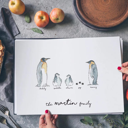 Our Little Family – Printable Custom Family Print
