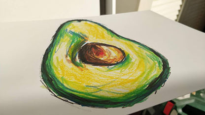 Avocado Art Print