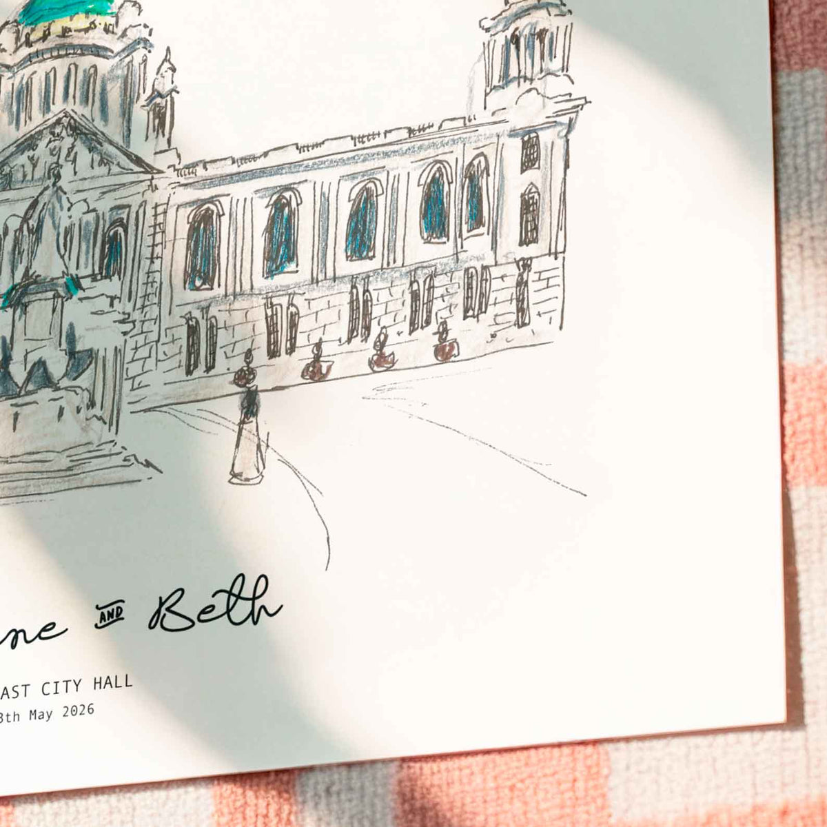Belfast City Hall Art Print