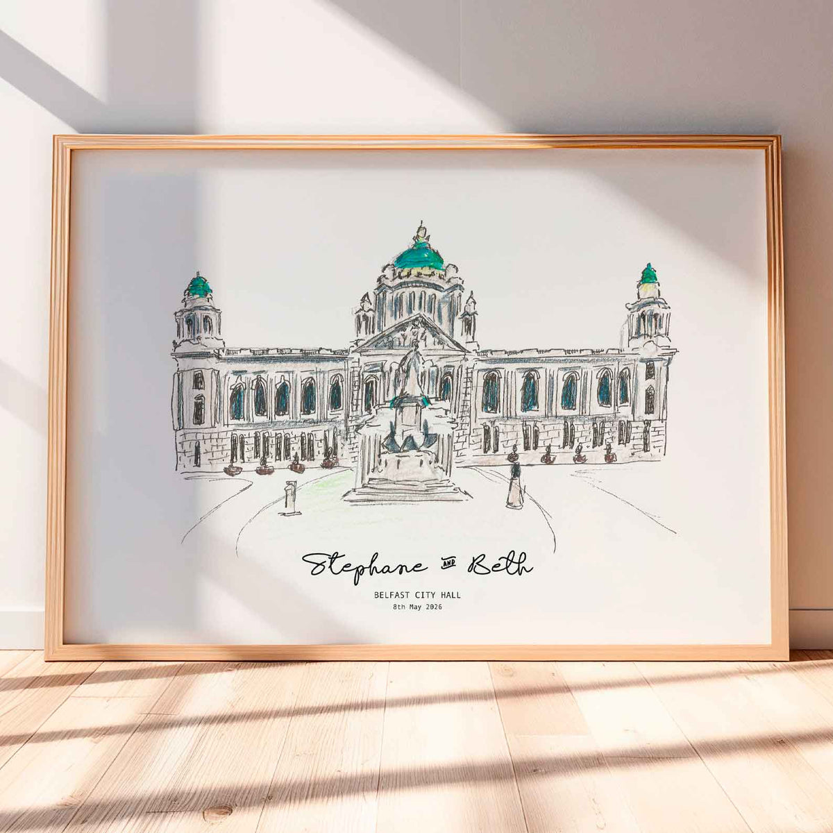 Belfast City Hall Art Print