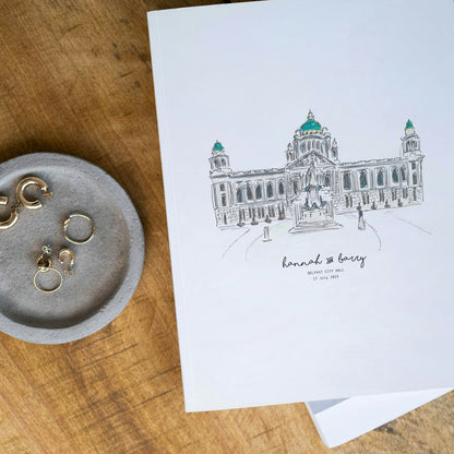 Belfast City Hall Art Print