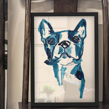 Boston Terrier Portrait - Print