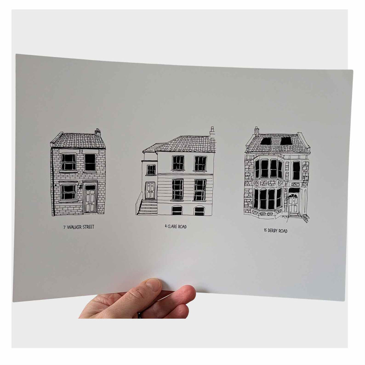 Your Story in Buildings - Custom Timeline Illustration