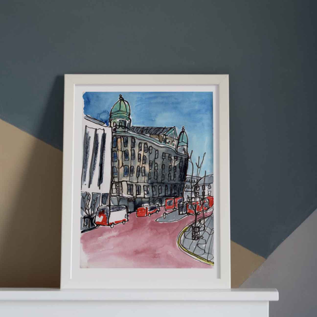 Donegal Square West, Belfast - Print
