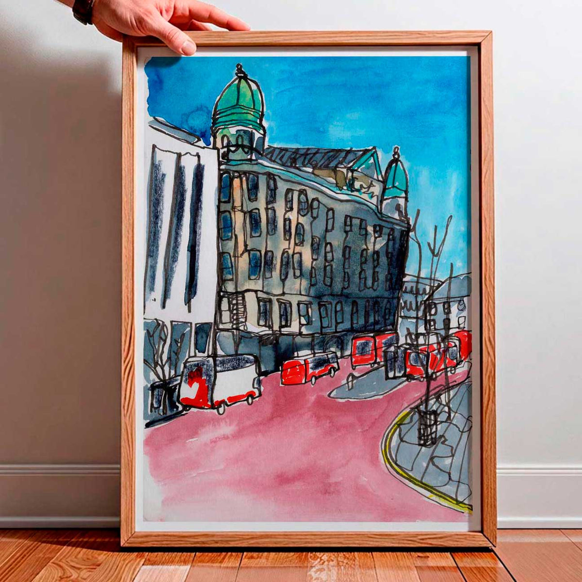 Donegall Square West, Belfast - Print