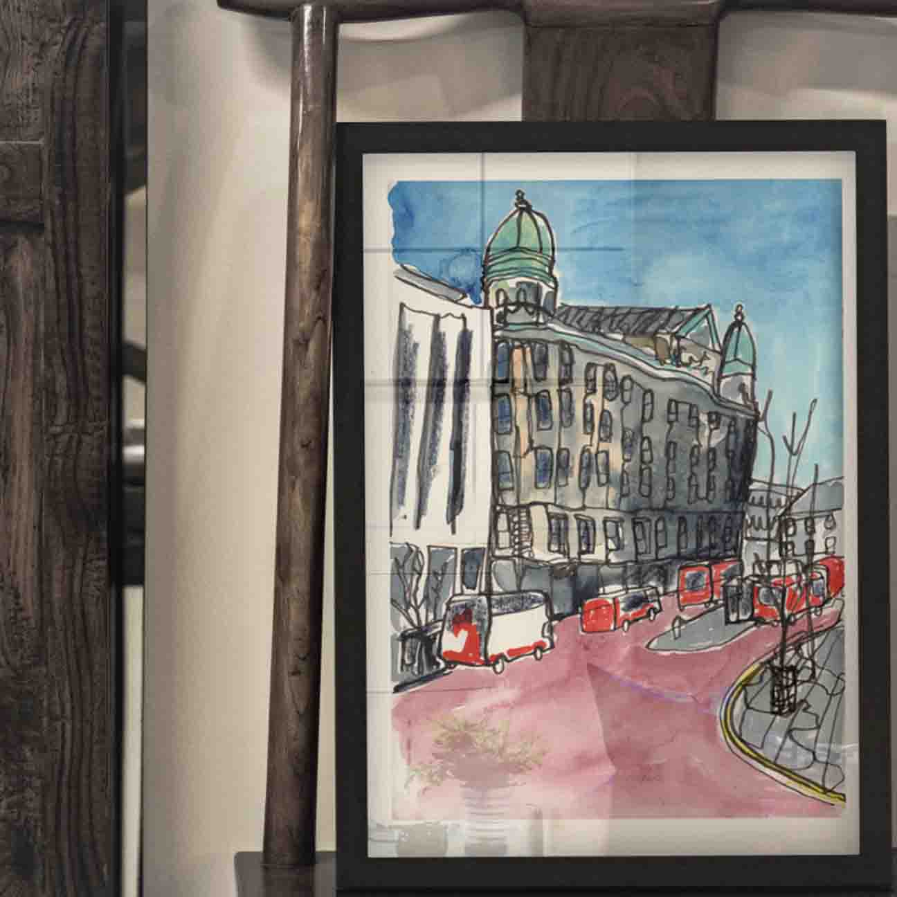 Donegal Square West, Belfast - Print
