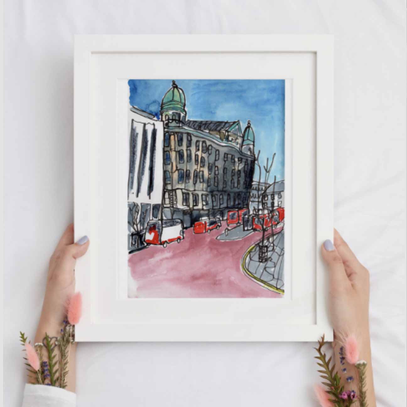 Donegal Square West, Belfast - Print