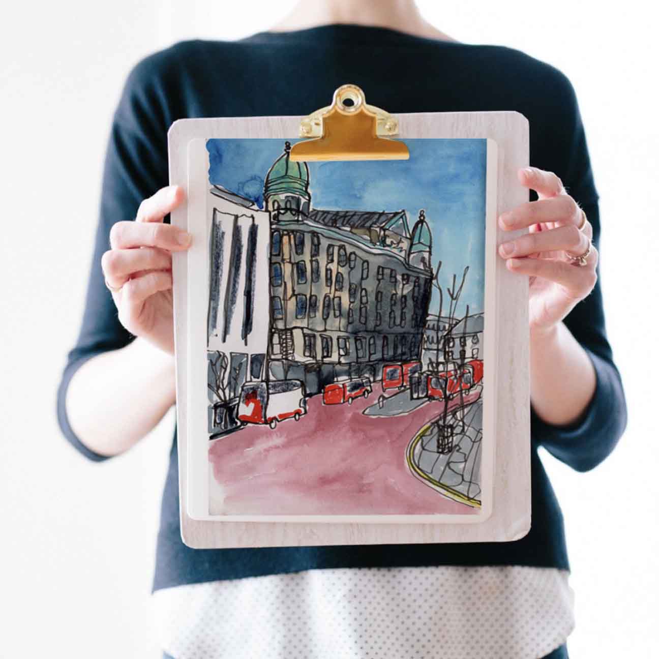 Donegal Square West, Belfast - Print