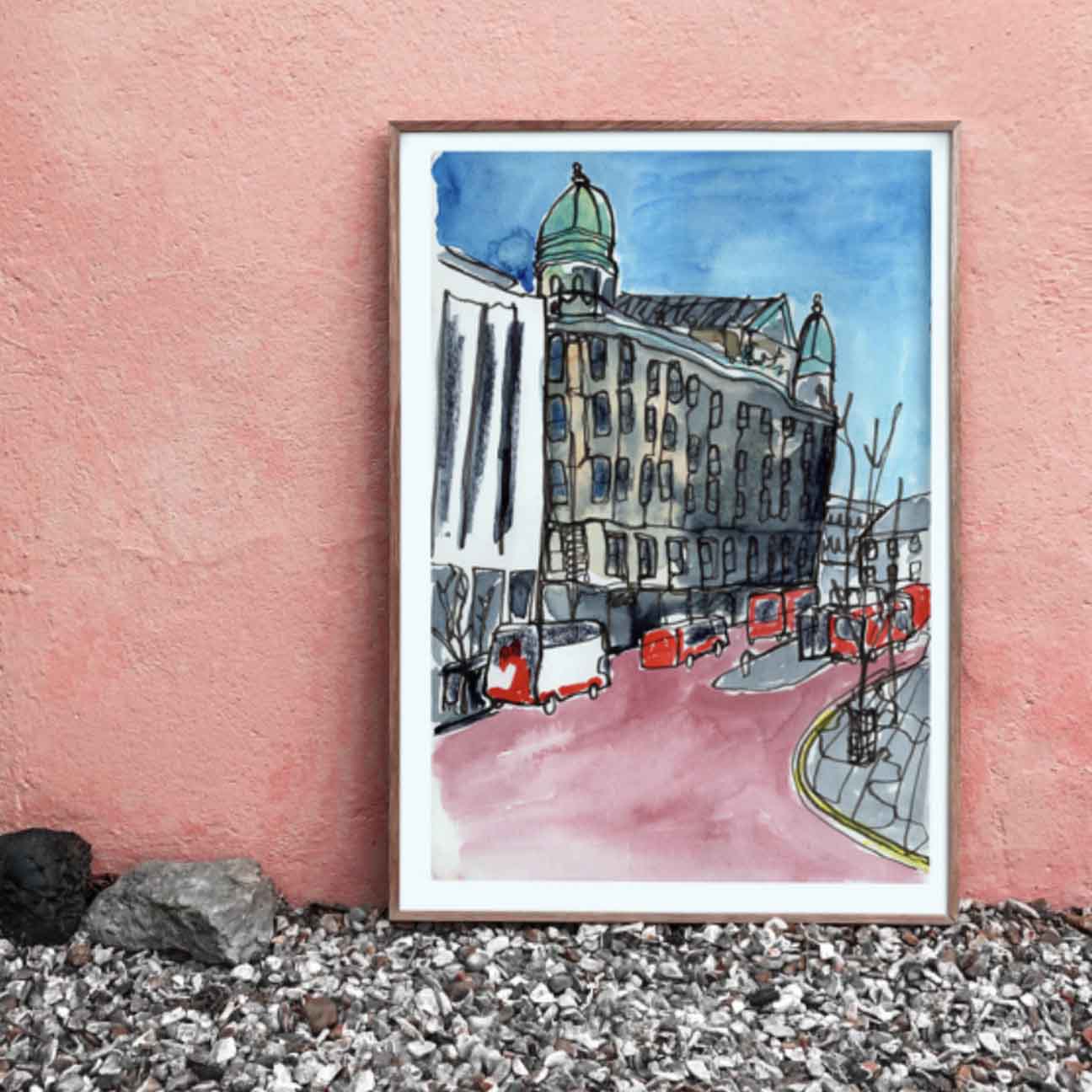 Donegal Square West, Belfast - Print