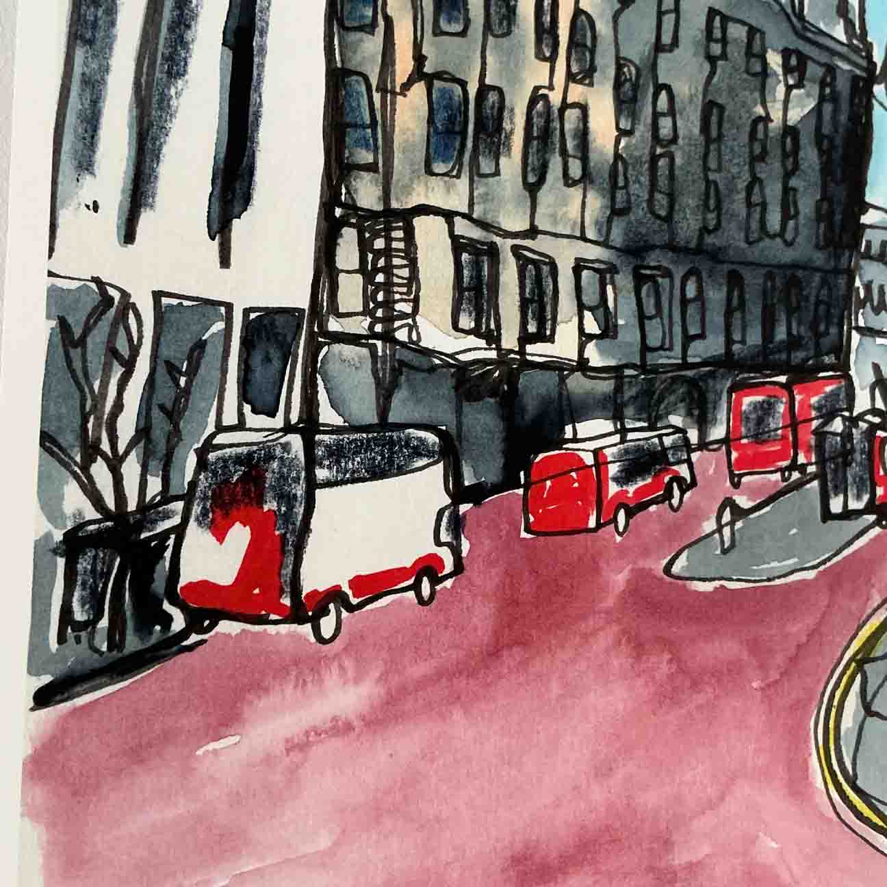 Donegall Square West, Belfast - Print