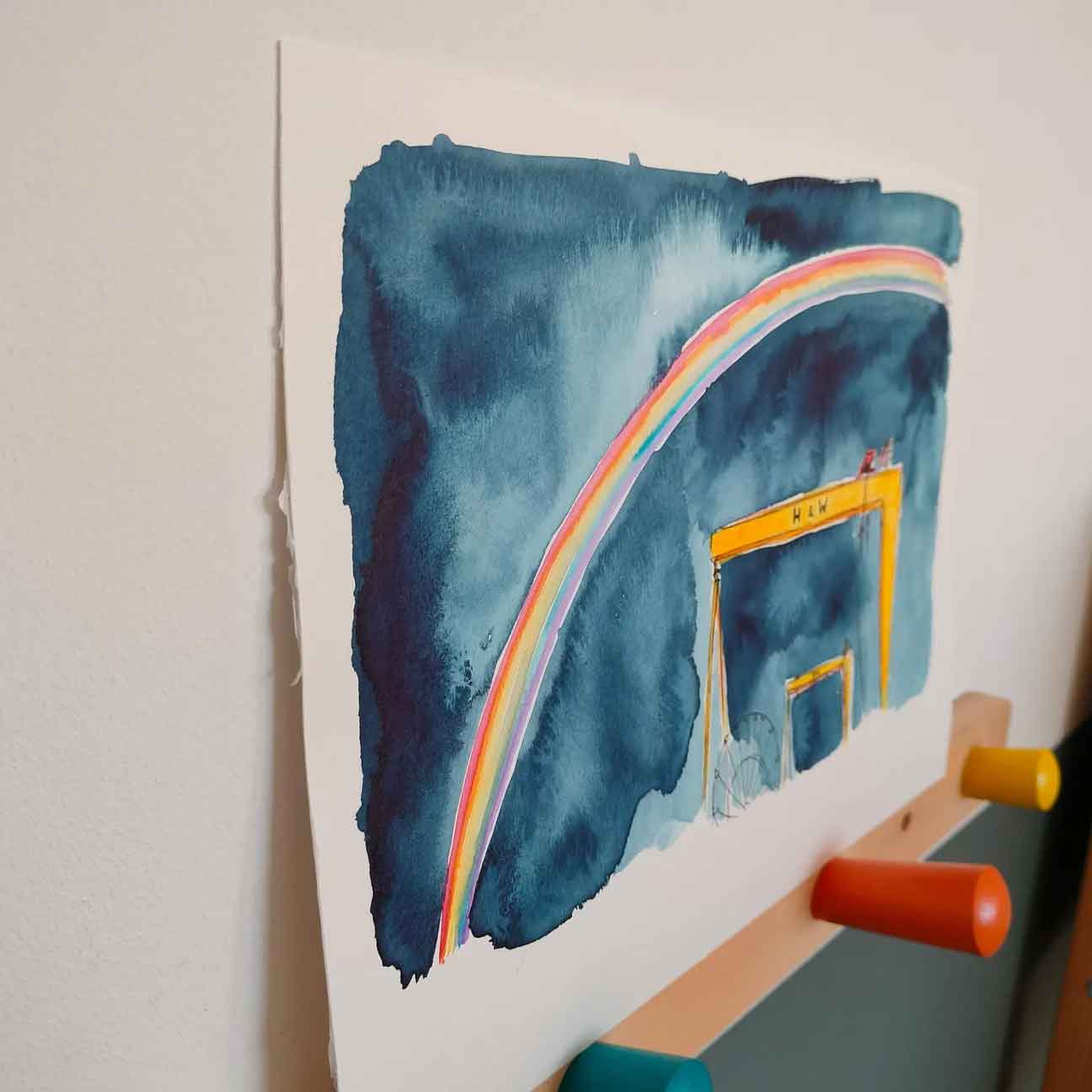 Belfast’s Promise - Original Watercolour painting