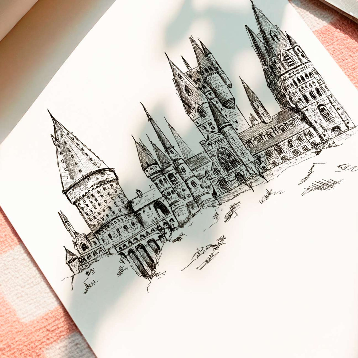 Hogwarts Art Print