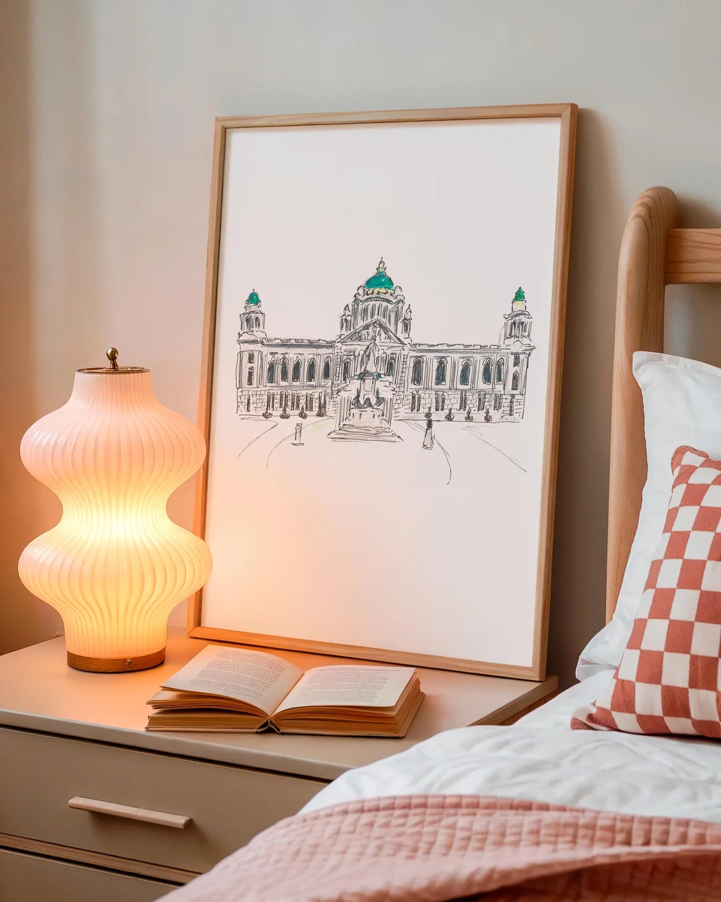 Belfast City Hall Art Print
