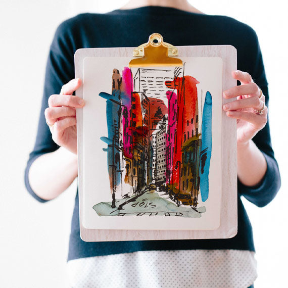 Nassau Street, NYC Print
